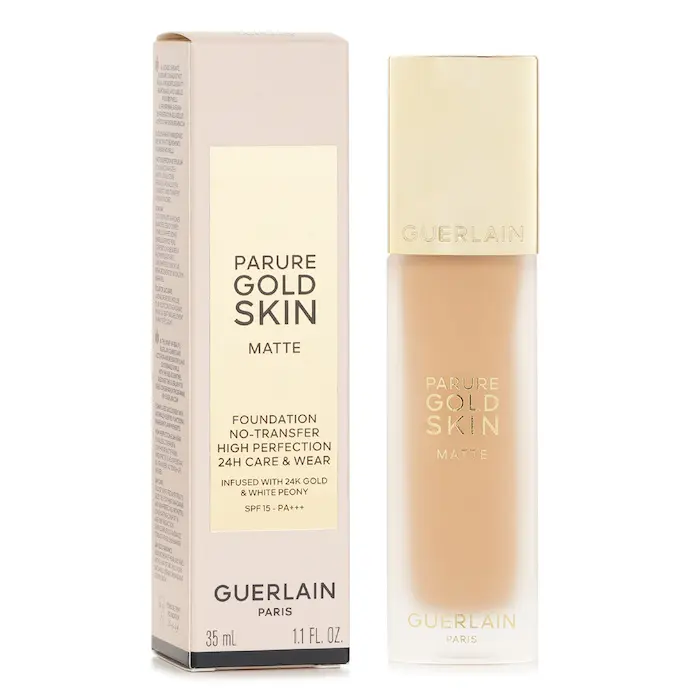 Guerlain Parure Gold Skin Matte Cosmetic Makeup Foundation - #1N
