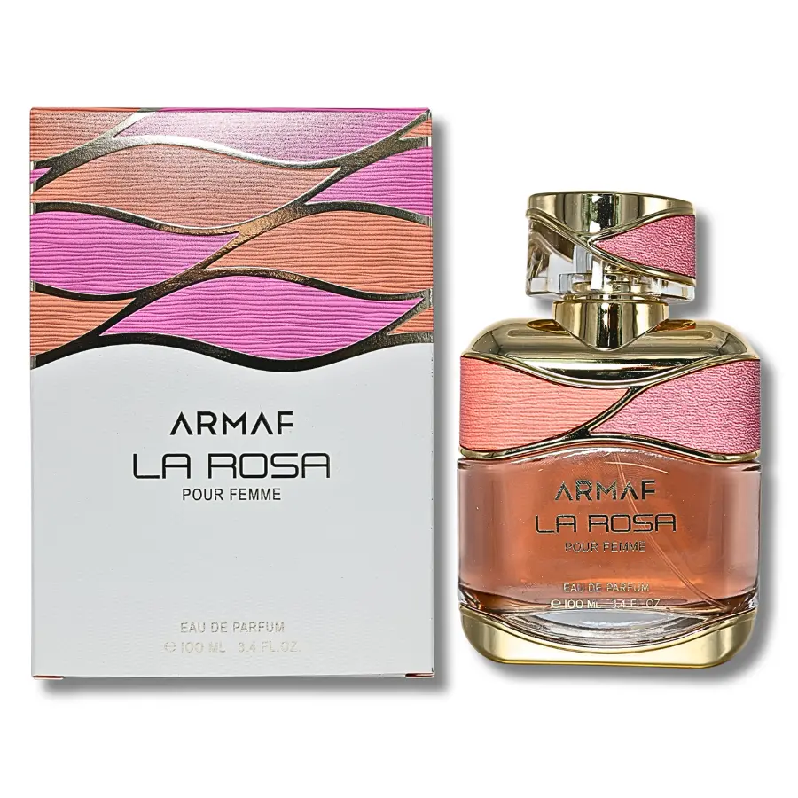 Armaf La Rosa Eau de Parfum for Women, 3.4 fl oz Aromatic Floral Spray, Long-Lasting EDP Liquid Perfume with Spicy & Patchouli Notes, Single Item, Edp Liquid Perfumes