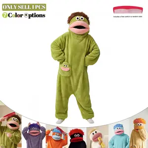 Adult Funny Onesie Blanket Set, Super Soft Plush Hooded Home Blanket, Includes Robe and Comb, Perfect for Movie Night and Relaxation