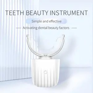 Cold Light Teeth Whitening Instrument, Teeth Brightening Instrument, Professional Teeth Care Instrument for Home & Travel, Oral
