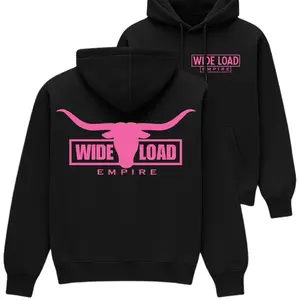 Pink Longhorn Hoodie