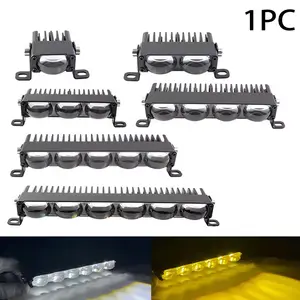LED Headlight Bumper Projector Lens Fog Lamps Car Grill Light Auxiliary Lights Automotive Light Bars and Work Lights