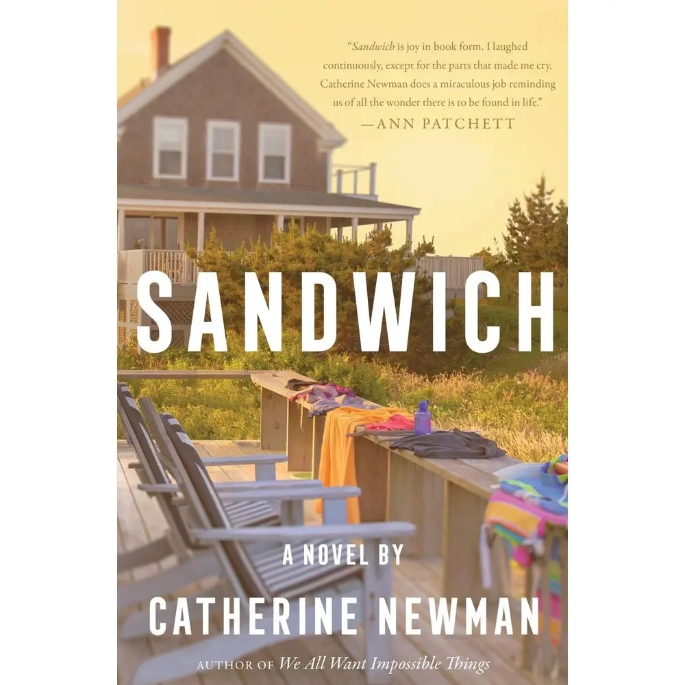 Used Hardcover Book - Sandwich by Catherine Newman, Harper Publication, Instant New York Times Bestseller, Moving Family Story, 0.86 lb, English Language