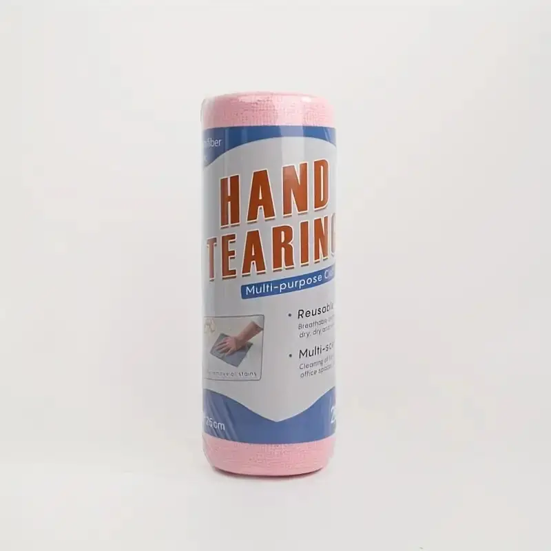 Reusable Kitchen Cleaning Cloth (1 Roll) - Suitable for Dishwashing, Car Wiping - Christmas Home Care Cleaning Towel