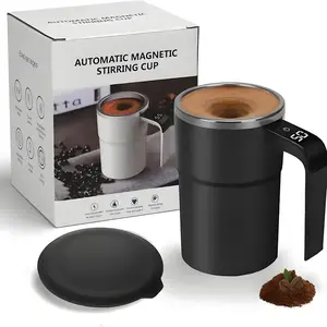2026 New Electric Automatic Self Stirring Coffee Mug, Rechargeable Magnetic Mixing Cup for Coffee Tea Cocoa, Self Stirring Mug for Home Kitchen Travel