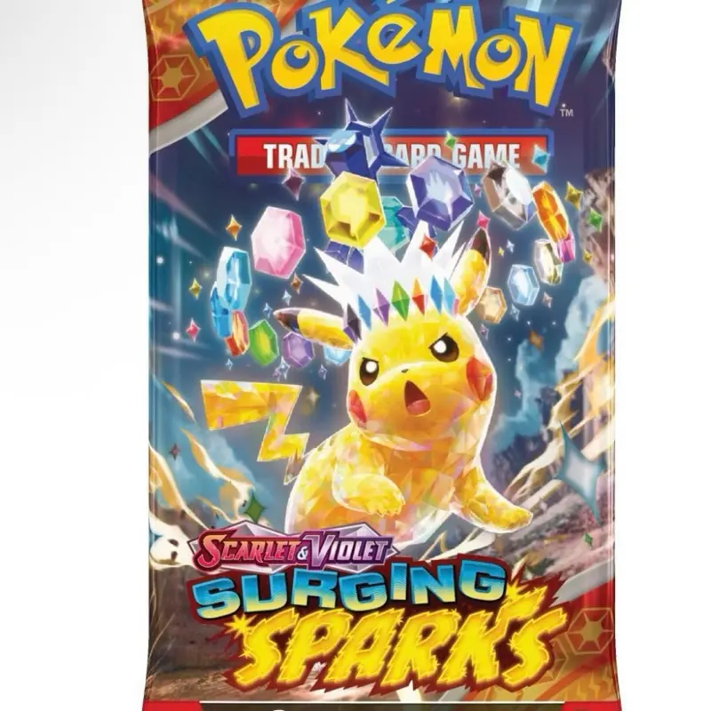 surging spark booster box case Sparks - SV08: Surging Sparks (SSP) it lights up the shoreline Pokmon TCG: Scarlet & Violet-Surging