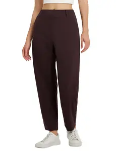 baleaf Womens Ankle Barrel Pants Stretch Travel Pants Petite Work Pants Casual Slacks with Pockets