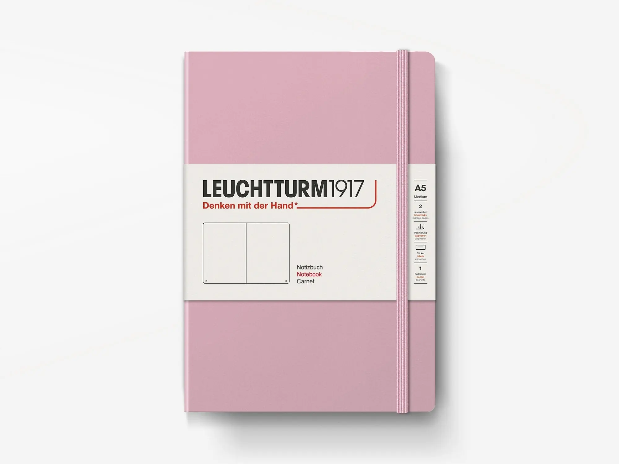 Leuchtturm 1917 Hardcover Notebook - Powder Leuchtturm 1917 Hardcover Notebook - Powder
