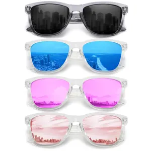 Carefully 4 pairs Classic Polarized Sunglasses for Women and Men Ultralight Sun Glasses with UV Protection 759-4 Trendy Beach Eyewear