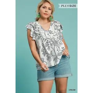 *PLUS* Nova Cream Top