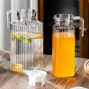 Large Capacity Plastic Water Bottle with Lid, Shatterproof Insulated Drink Cup, Suitable for Cold Hot Drinks, Self-Made Juice, Ice Tea, Milk, Drinkware, Iced Tea Pitcher, Thermal Carafe, Water Jugs