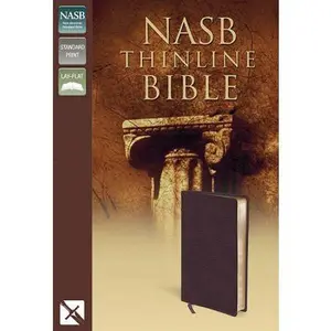 USED-Thinline Bible-NASB by Zondervan (Leather Bound)