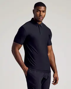 Tall Active Polo - Men's Performance Stretch Polo Shirt - Moisture Wicking Athletic Fit
