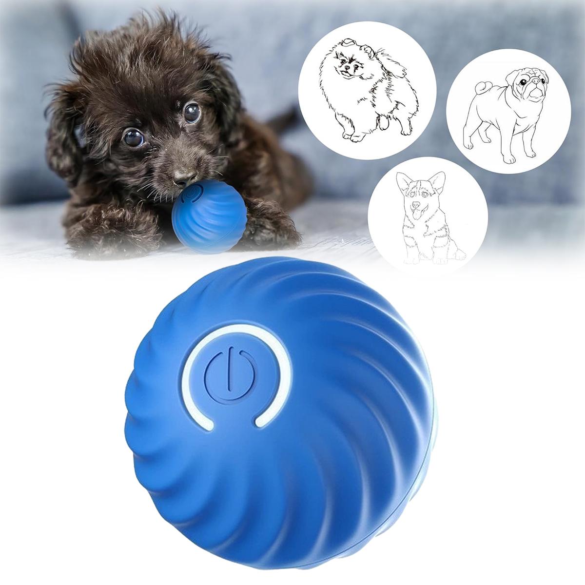 Interactive Dog Toys with Motion Activated, Squeaky Dog Toy Active Rolling Ball, Ball for Daily Training,Used for small dogs and cats , pet accessories, cute pet toys(2.95*2.95*4.33inch) Interactive Dog Toys with Motion Activated, Squeaky Dog Toy Active Rolling Ball, Ball for Daily Training,Used for small dogs and cats , pet accessories, cute pet toys(2.95*2.95*4.33inch)