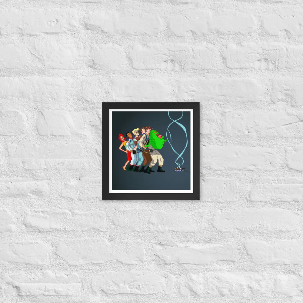 Framed Ghostbusters Album Cover poster