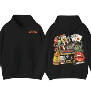 ReTro Treaty Oak Revival Western Hoodie, Treaty Oak Revival Hoodie, Rock Band Hoodie, Retro Music Hoodie, Rock Music Lover Hoodie, Vintage Band Hoodie Casual Comfort Cotton Fabric Fit Top, Top Men's and Women's Clothing