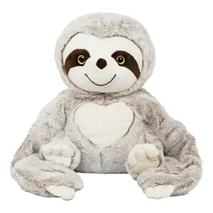 Weighted Stuffed Animal - Gray Sloth 4.5 lbs, Ideal for Sensory Needs, Austism & Anxiety | Comfort & Relaxation for Both Kids and Adults