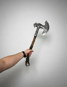 Steel Ax , Realistic Size  | Viking