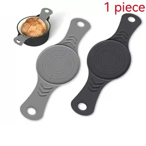 Silicone Bread Baking Mat with Hanging Rope, Non-Stick Reusable Oven Pad, Suitable for Dutch Ovens, Round and Oval Molds, Holiday Baking