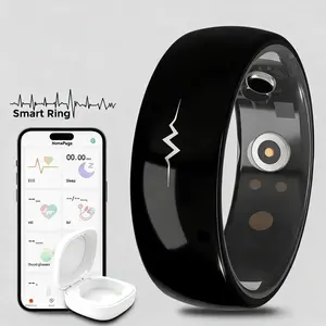Smart Health Monitoring Ring /Heart Rate / Sleep / Activity Tracker/Blood,pressure/Blood glucose/Spo2/Temperature/Water Proof Health Smart Ring for Women & Men,Easter Day Gift,Thanksgiving Day Gift