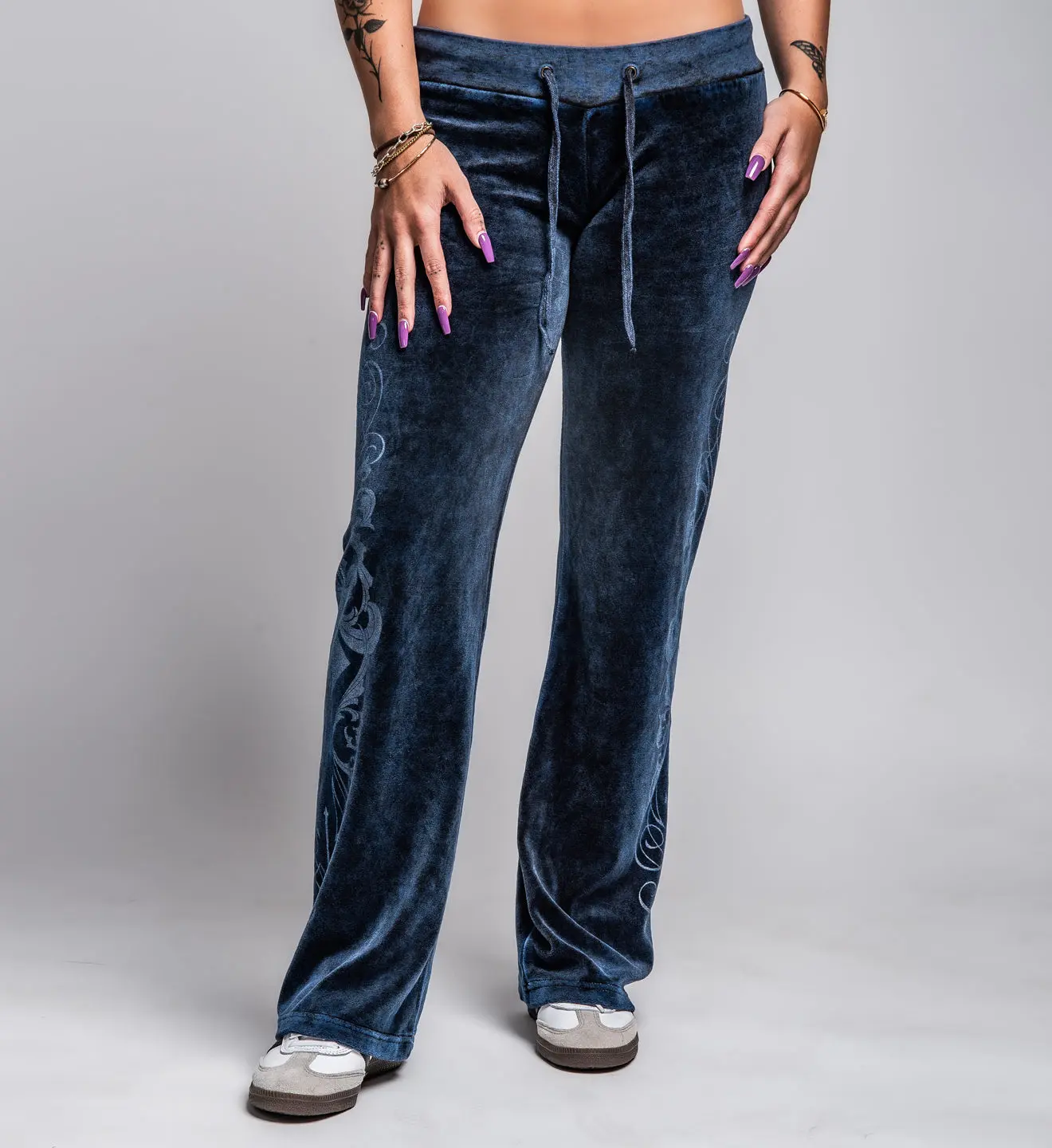 Affliction Women's Sweatpants Simulation Flare