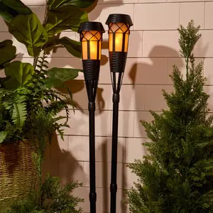 Compass Home Set of 2 Solar Torch Light