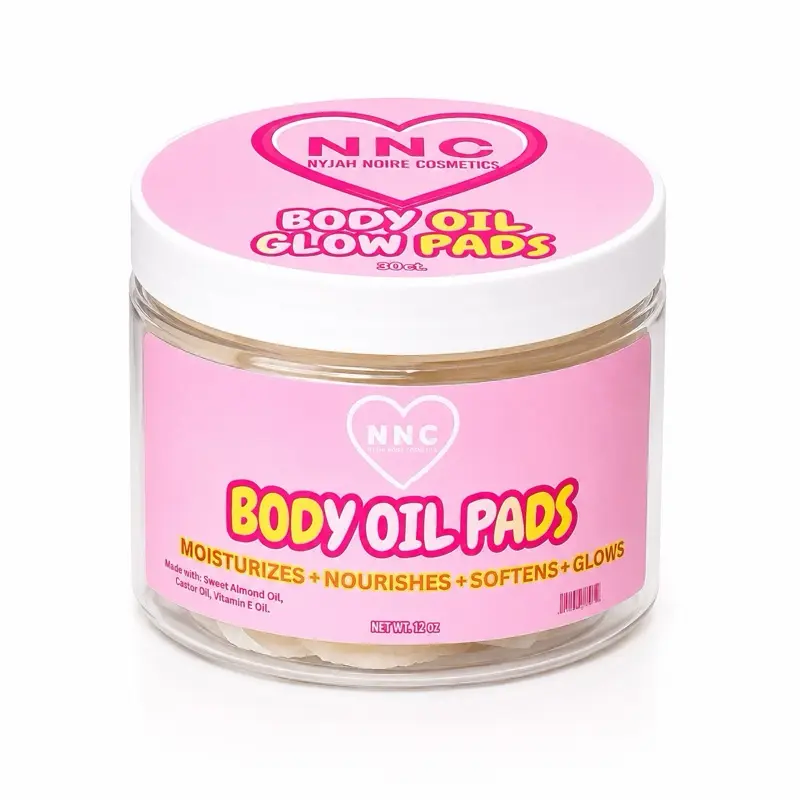 Body Oil Glow Pads 30ct For Dry Prone Skin