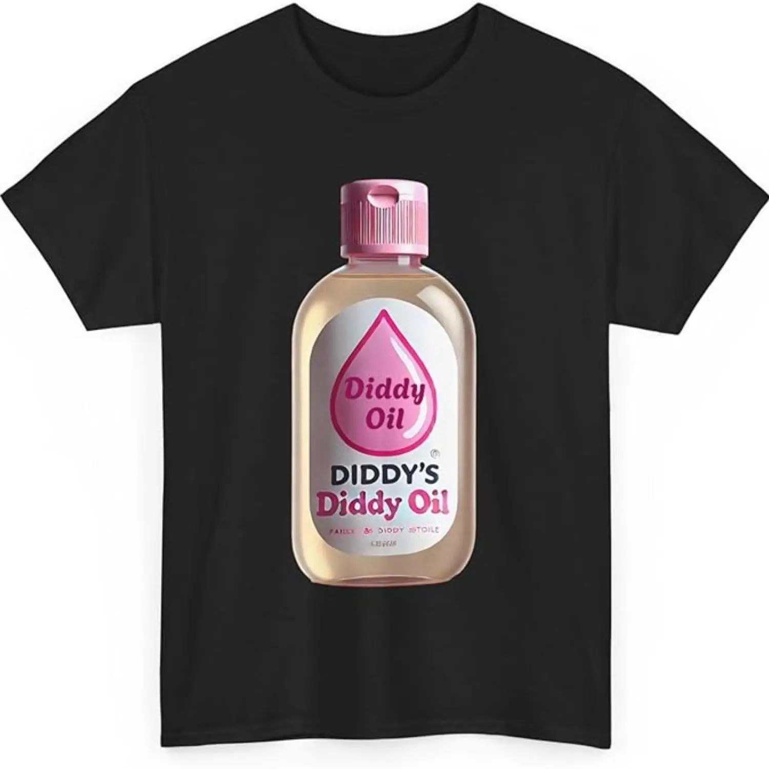 Hilarious Diddy Oil T-Shirt, Meme Graphic Tee, Unique Funny Shirt, Gamer Gift, Pop Culture Graphic Tee