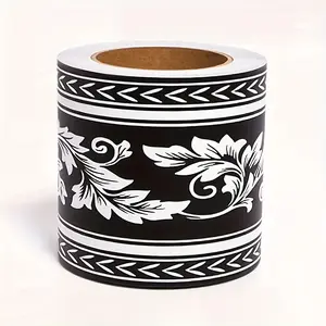 1 196.85-inch decorative Self Adhesive wall sticker - bathroom decoration border, window sill, door frame wrapping sticker - easy to tear and paste