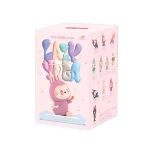 Pop Mart Labubu The Monsters Lazy Yoga Series Figures Single