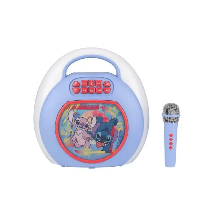 Disney Stitch Bluetooth Karaoke Machine for Kids