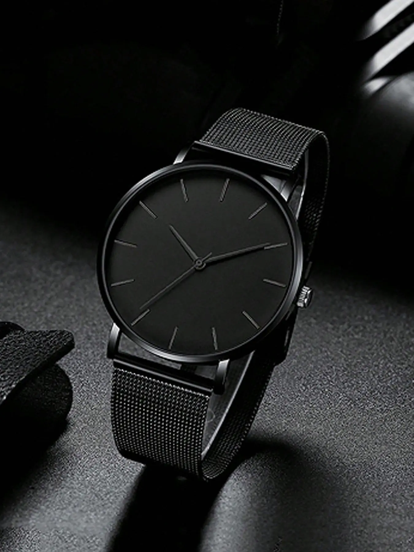 Men's Business Fashion Round Dial Analog Quartz Watch, Fashionable Analog Watch, Quartz Wrist Watches, Fashion Watch for Party, Daily Decor, Trendy All-match & Exquisite Watch, Quartz Analog Timepiece for Birthday Gift, Stylish Watch, Fashion Wristwatch