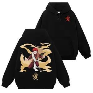 [Shinobi Shop] Limited Gaara Kazekage Hokage Shukaku - Naruto Shippuden #181 Hoodie T-Shirt Sweatshirt, Retro Vintage Unisex Graphic 90s Cotton, Gift For Wibu, Anime Manga Y2K Streetwear