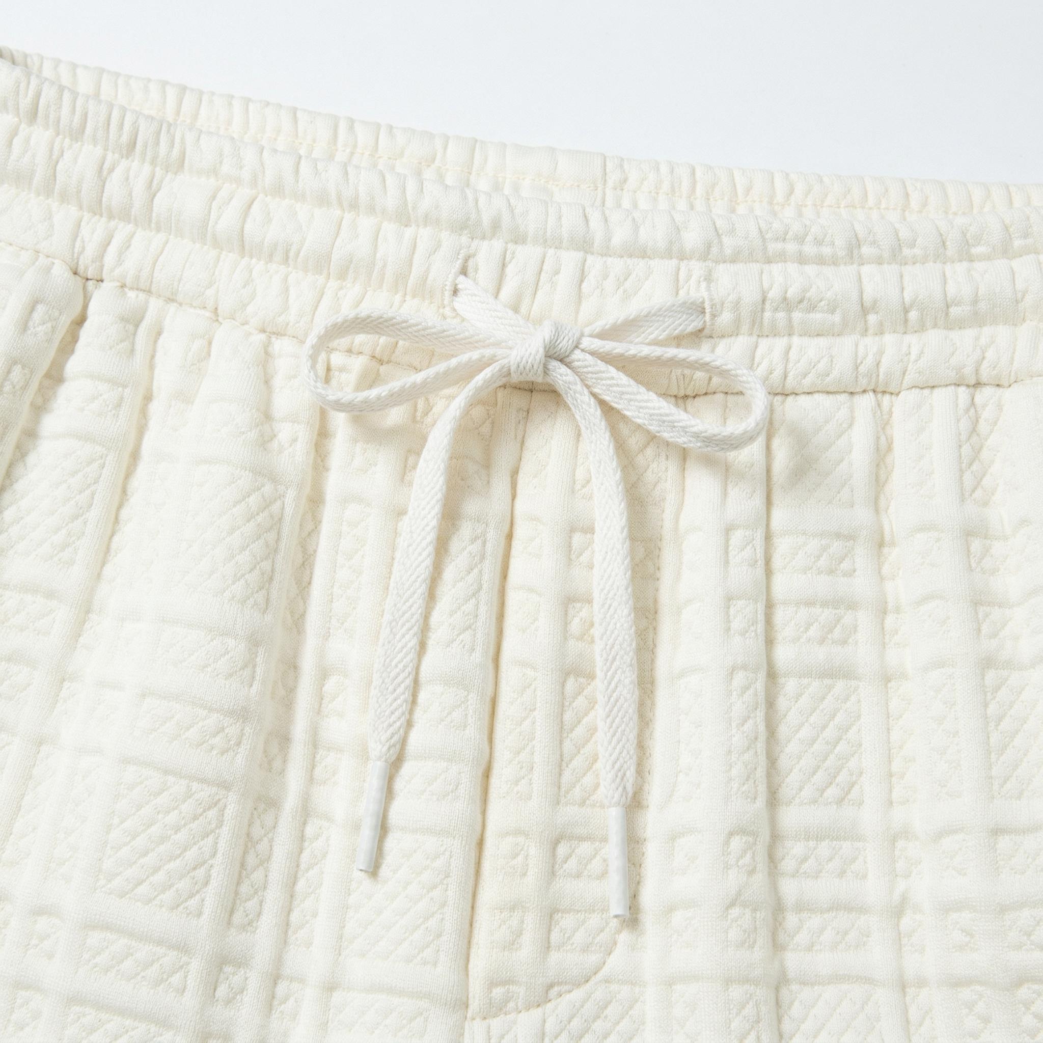 Men's Casual 2 Piece Set, Textured V Neck Short Sleeve Shirt & Shorts for Daily Wear