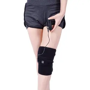 Rechargeable Heated Electric Knee Pad, 3 Heating Setting Knee Massager, Comfortable Knee Massage Tool, Knee Pain Tool for Women & Men