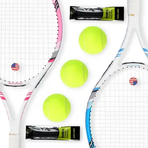 Tennis Racket for Adults 2 Player 27 inch Speed Tennis Racquet for Beginner and Professional with 3 Tennis Balls 2 Vibration Dampes 2 Overgrips and Tennis Bag