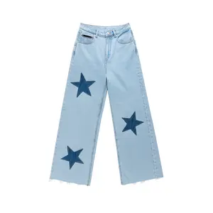 Star Patchwork Jeans
