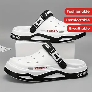 [Comfortable Breathable EVA Clogs] EVA Clogs - Fashionable Streetwear Slip-Ons, Comfortable & Breathable for Outdoor Activities, Summer, Hole Shoes(Sheet)