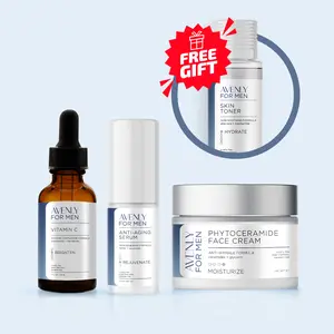 Avenly for Men Ageless Glow Routine | Your complete 4-step Ageless Glow Routine for radiant, youthful, and visibly renewed skin