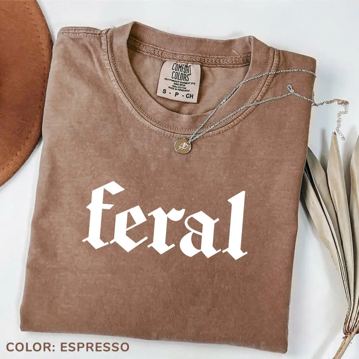Comfort Colors Feral Shirt, Feral Human T-shirt, Funny Graphic Printed Tee, Feral Unisex Soft Fabric Short Sleeve Tee