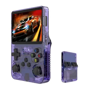 R36S Retro Handheld Game Console 128G, Compatible 21 Emulator,3500mAh Battery,Linux System,3.5" IPS Screen Portable Mini Emulator Handheld,Gift for Adult,Men