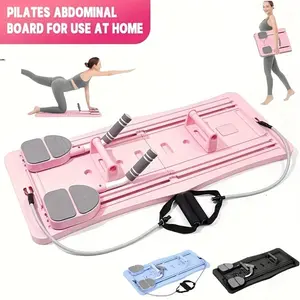 Multifunctional Abdominal Exercise Board, Pilates Training Board, Abdominal Core Strength Training Equipment, Portable Foldable Home Fitness Push-Up Board, Abdominal Workout Machine