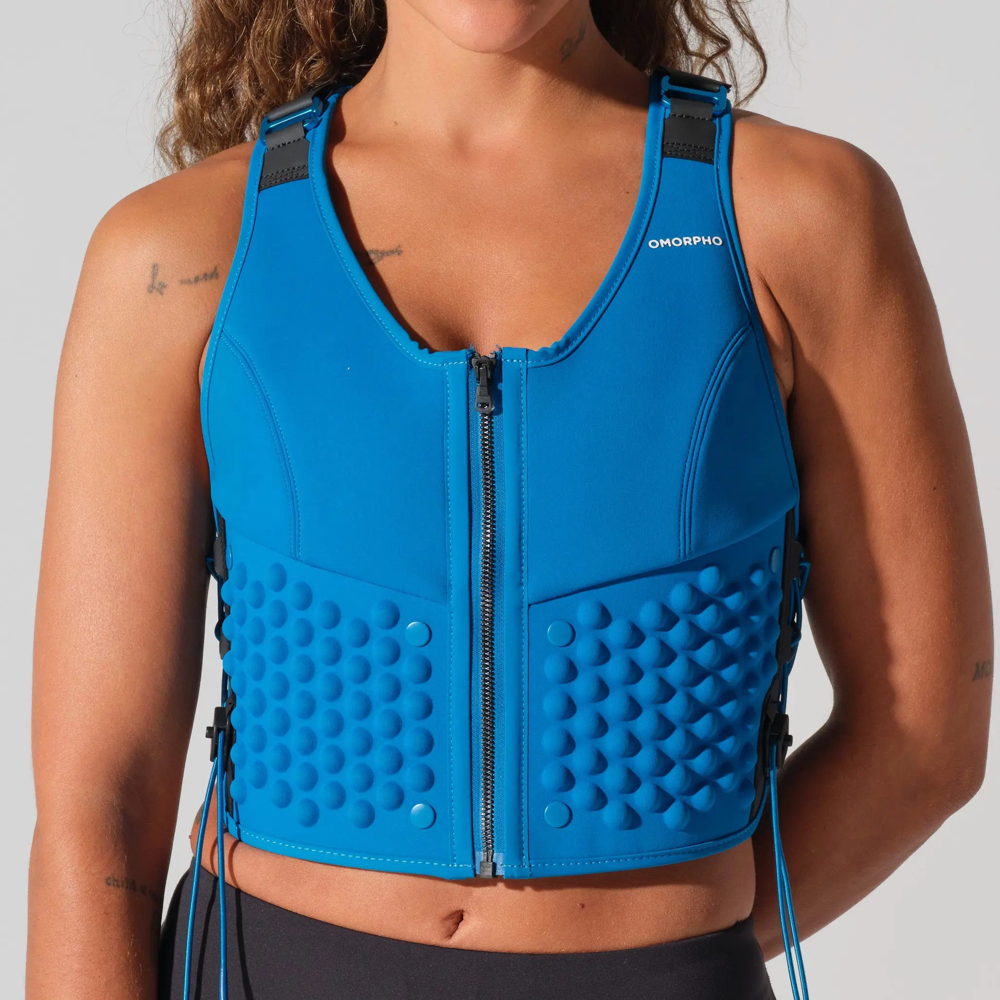 OMORPHO Women's G-Vest Icon - Weighted Vest with Lock-In Snap System for Adjustable Resistance 6lbs-12lbs