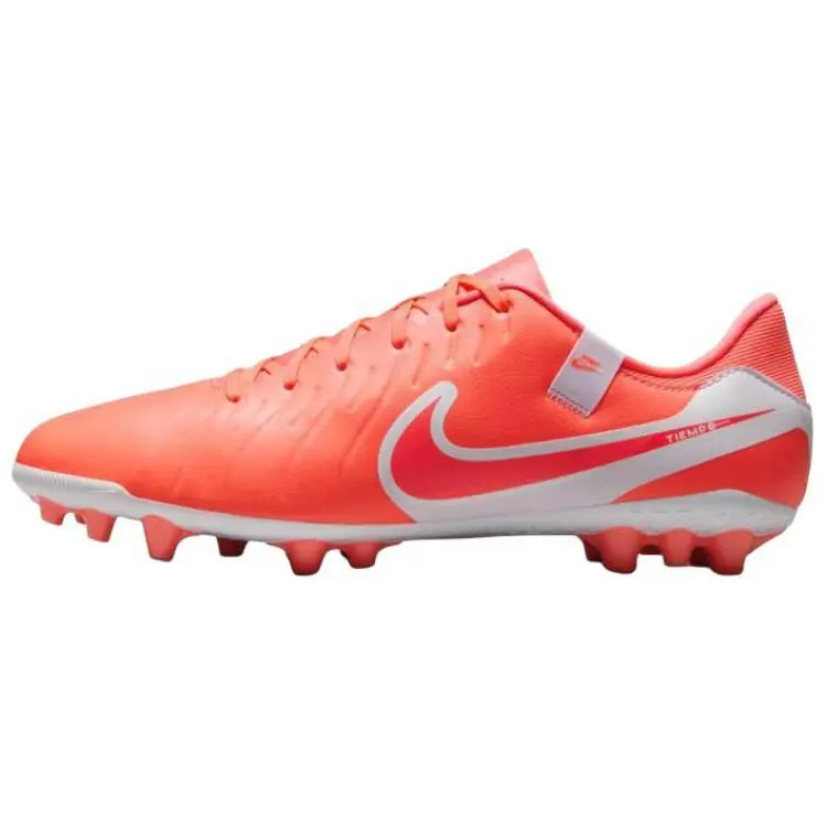 Nike Tiempo Legend 10 Academy AG Mad Energy Pack Durable Non-slip Soccer Cleats Men's Hot Lava White DV4340-800