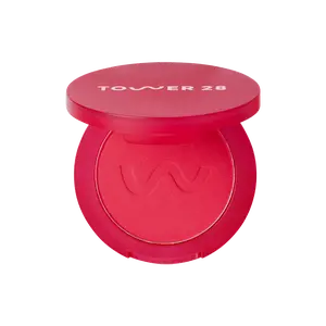 Tower 28 GetSet Matte Powder Blush - Lightweight Talc-Free Blurring Powder for Face and Cheeks, Buildable Matte Finish, Cosmetics