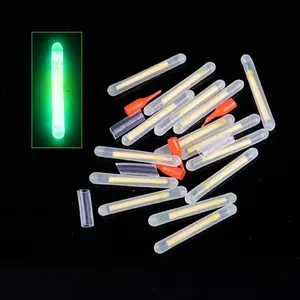 50pcs Glow Sticks Diameter 4.5mm /3 mm Night Fishing Green Fluorescent Light