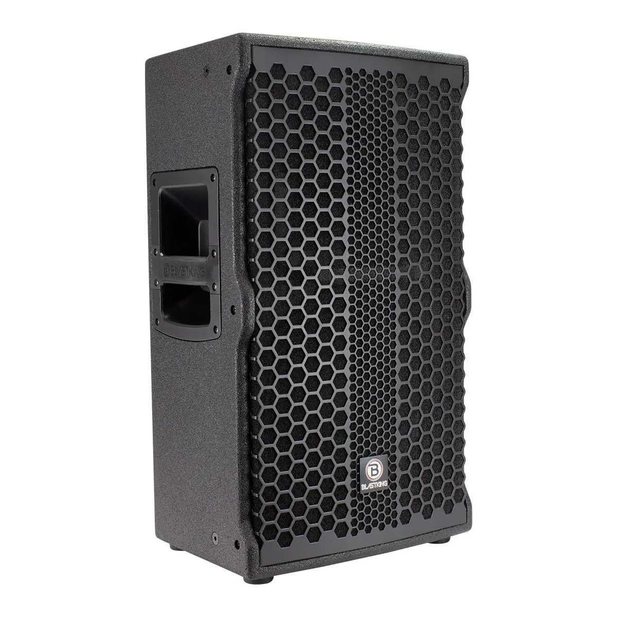 Blastking NOVOP12A 12-in Full Range Portable Powered DJ Speaker - 1200W, DSP Processing, Fresh Modern Design, Audio Equipment for Home Entertainment, Consumer-Grade Speakers