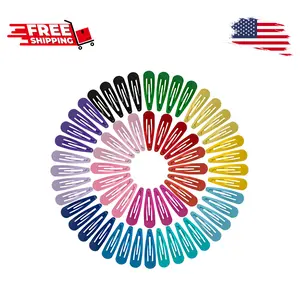 60 Pcs Hair Barrettes, Non-Slip Hair Clips, 2 Inch