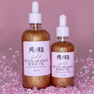 Gelato Shimmer Body Oil - Salted Caramel scented