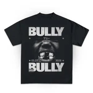 Bully Album Graphic Tee – Hip Hop Rap Music T-Shirt, Colorized Album Cover Style, Streetwear Unisex Shirt